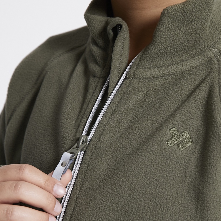 Fleece jacket "Funäs" Khaki Green
